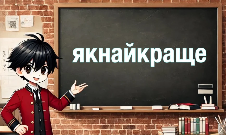 Як пишеться слово “якнайкраще” українською мовою