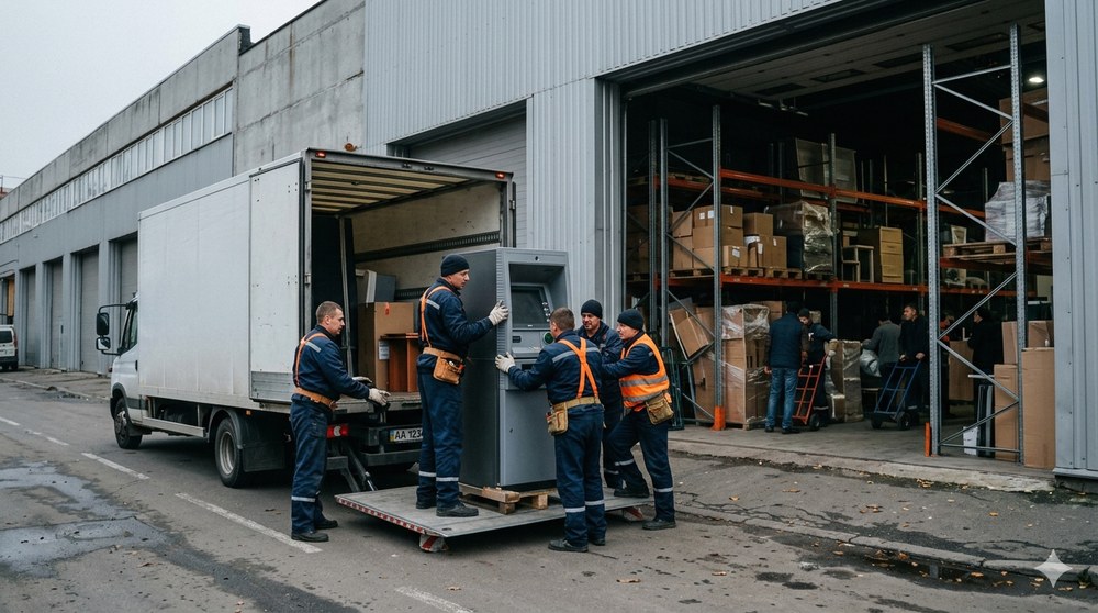 Комерційний переїзд під ключ – від складу до банківського терміналу